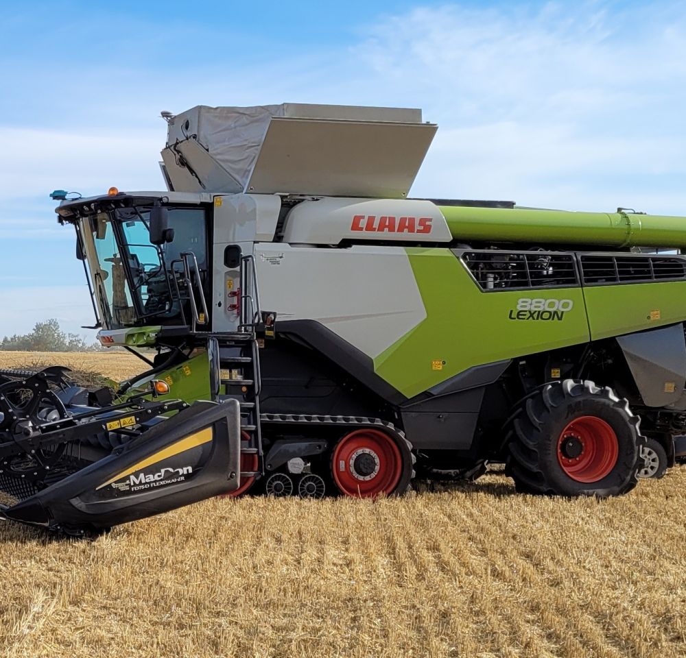 CLAAS-JD Lexion Bridge